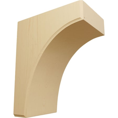 Ekena Millwork 5 1/4"W x 8"D x 10"H Clarksville Bracket, Alder BKTW05X08X10CVAL